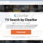 Website promoting ClearBrowser adware 1
