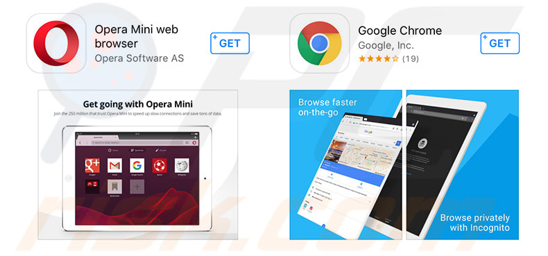 browsers van derden