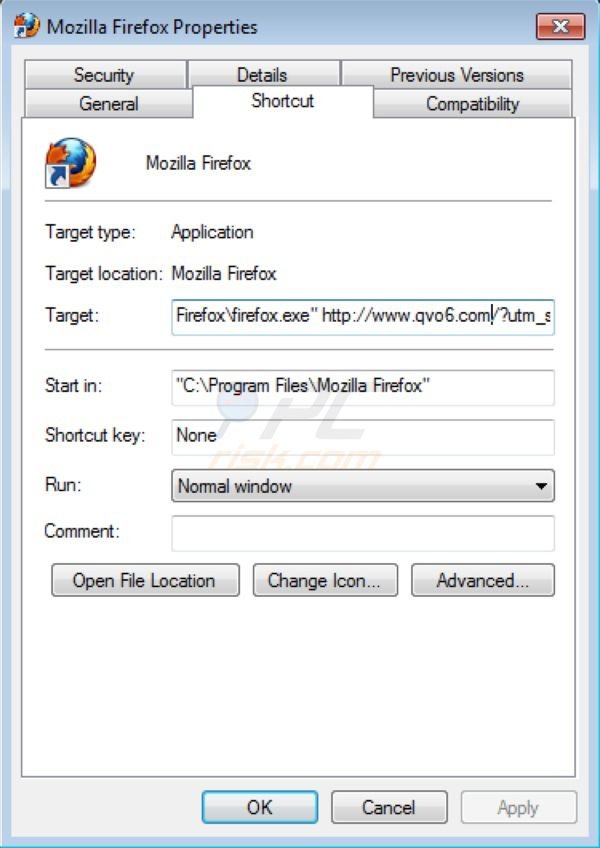 qvo6.com doorverwijzing virus verwijderen uit Mozilla FireFox