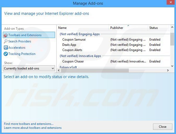 Verwijder Desktop Temperature Monitor advertenties uit Internet Explorer stap 2