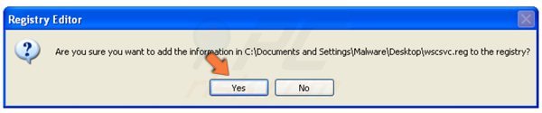 Windows XP registerherstel voor braviax/fakerean