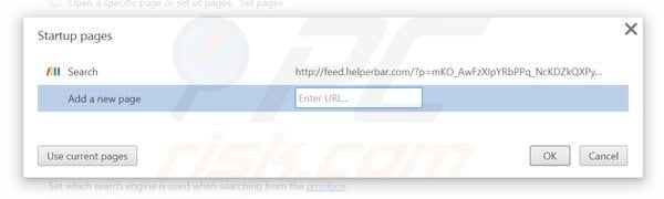 Verwijder showpass smartbar als startpagina in Google Chrome