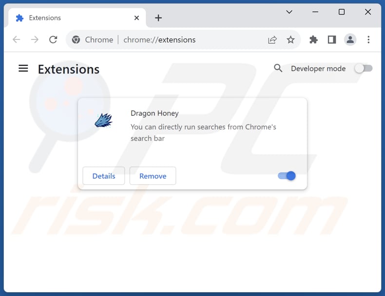 Verwijder aan dragonboss.solutions gerelateerde Google Chrome extensies