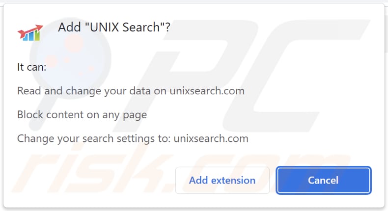 Toestemmingen gevraagd door UNIX Search
