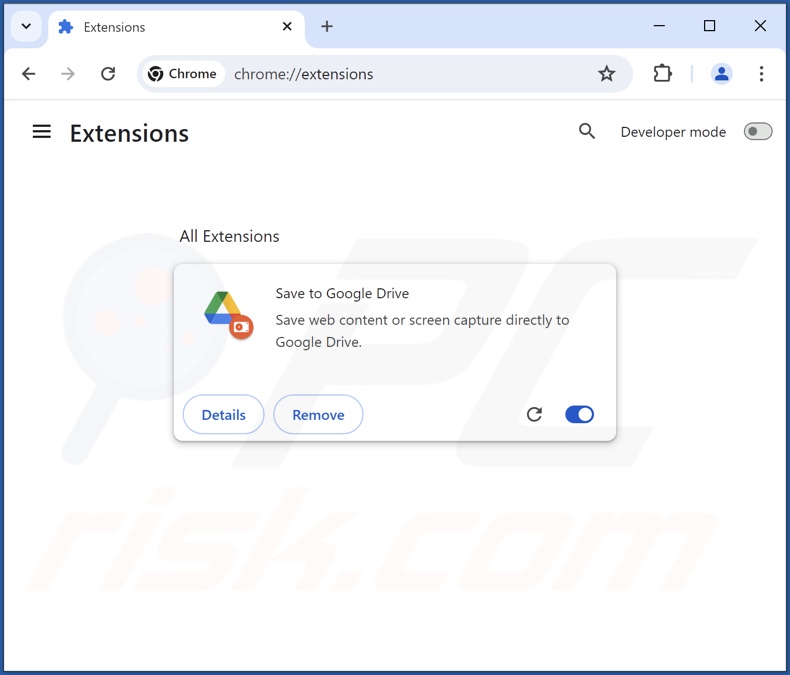 Ongewenste extensies verwijderen uit Google Chrome stap 2