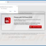 Website promoot de PDFSearchHQ browserkaper 1