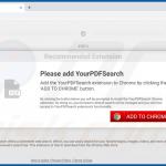 Website gebruikt om TopPDFSearch browser hijacker (Chrome) te promoten