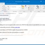 Spam email gebruikt om Cobalt Strike malware te verspreiden die FickerStealer in het systeem injecteert (voorbeeld 1)
