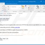 Spam email gebruikt om Cobalt Strike malware te verspreiden die FickerStealer in het systeem injecteert (voorbeeld 2)