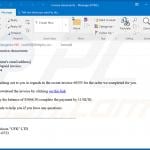 Spam email gebruikt om Cobalt Strike malware te verspreiden die FickerStealer in het systeem injecteert (voorbeeld 4)