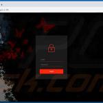 Bloody Stealer (BloodyStealer) beheerpaneel - login pagina