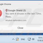 Advertentie geleverd door alert-defenders[.]com