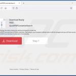 Website gebruikt om QuickPDFConverterSearch browser hijacker 2 te promoten