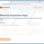 Phishing site met Metamask-thema (2022-02-01)