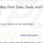 Cookie stuffing browser extension for various permissions (AutoBuy Flash Sales, Deals, and Coupons)