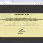 LinkDownloader adware Officiële Pagina