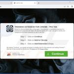 Website gebruikt om te promoten Protab browser hijacker