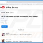 Dear YouTube user, Congratulations! scam derde vraag