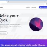 Website die DarkiTon adware promoot 1