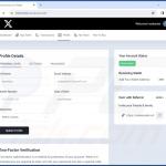 X Token Presale scam promoted fake cryptocurrency wallet 4