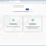 Misleidende site die wordt gebruikt om reclame te maken PrivateLoader malware 1