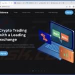 Fake crypto exchange platform - yeblance[.]com