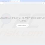 Website gebruikt om ProSearch browser hijacker te promoten 1