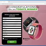 congratulations you are todays winner zwendel apple horloge