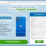congratulations you are todays winner oplichterij iphone 11 gold