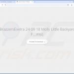 Website gebruikt om EasySearch browser hijacker te promoten 1
