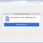 Scamsite gebruikt om MYWeb Watch browser hijacker te promoten 2