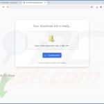 Scamsite gebruikt om MYWeb Watch browser hijacker te promoten 4