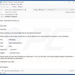 QuirkyLoader malware verspreidt scam e-mail 9