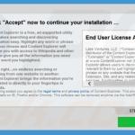 content explorer adware installer voorbeeld 2