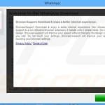 Misleidende BrowserSupport adware installer