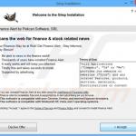 finance alert adware installer voorbeeld 6