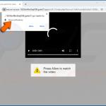 Website die vraagt om browsermeldingen te tonen (voorbeeld 3)