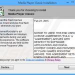 Misleidende installer gebruikt voor de verspreiding van FlashGamesRockstar