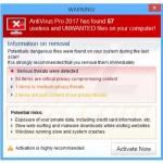 AntiVirus Pro 2017 fake alert sample 3