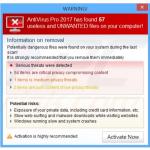 AntiVirus Pro 2017 fake alert sample 3