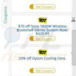 dealbarium adware genereert coupon advertenties