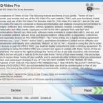 HQ Video Pro adware installer