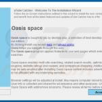 oasis space adware installer voorbeeld 2