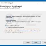 baidu advanced screensnapshot adware installer voorbeeld 3