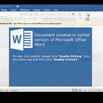 ransomware preventie frauduleuze macro's voorbeeld 3