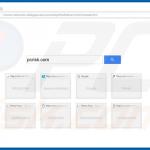 topsites nieuwe tab browser hijacker schermafbeelding 1