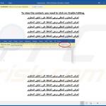 kwaadaardig Microsoft word document verspreid de JhoneRAT