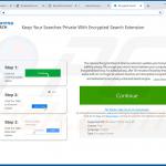 Encrypted Search browserkaper promoot website