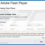 Valse adobe flash player installer