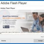 Valse adobe flash player installer